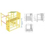 Complex de gradina pentru copii din lemn Crossfit Complex de gradina pentru copii din lemn Crossfit