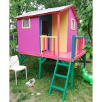 Casuta de gradina pentru copii Galaxy pe piloni Casuta de gradina pentru copii Galaxy pe piloni
