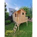 Casuta de gradina pentru copii Galaxy pe piloni Casuta de gradina pentru copii Galaxy pe piloni
