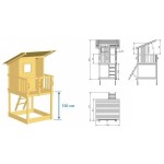 Turn de joaca pentru copii Beach Hut Turn de joaca pentru copii Beach Hut